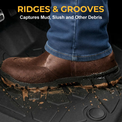 Floor Mats & Cargo Liner Set for 2021-2026 Ford Bronco 4-Door - Full Coverage with Door Sill Guards
