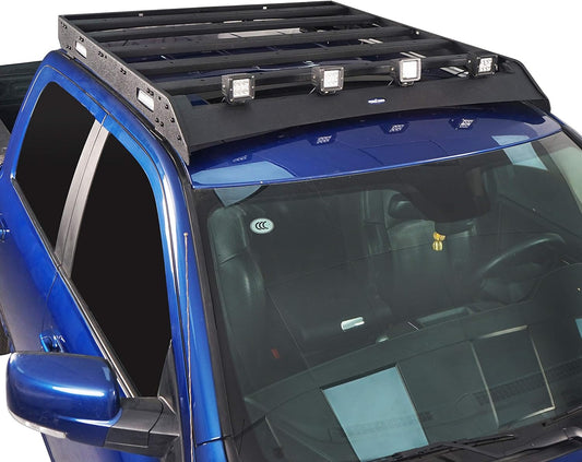 Roof Rack Crossbar Cargo Basket Luggage Carrier Compatible for Dodge Ram 1500 2009-2018