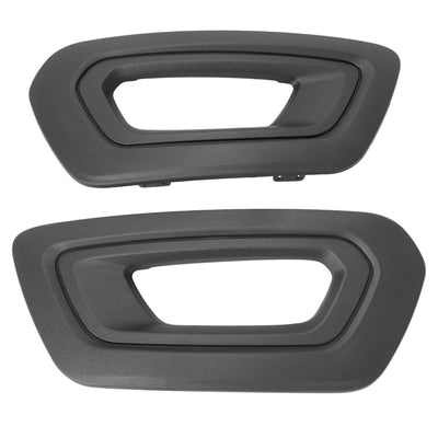Ford Transit Fog Light Bezels, Left & Right Black PP Plastic Replacement