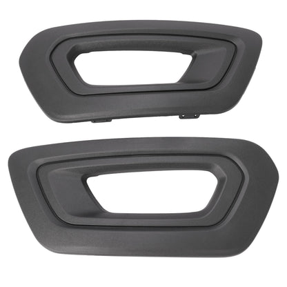 Ford Transit Fog Light Bezels, Left & Right Black PP Plastic Replacement