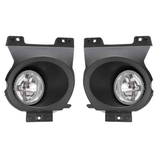 Ford F-150 Fog Light Kit with Bulbs and Black Bezel