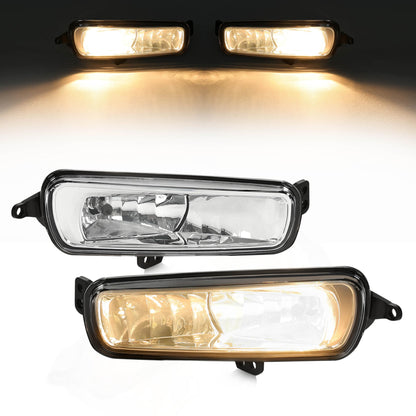 Ford Transit Focus Bumper Fog Lights with Wiring, Clear Lens
