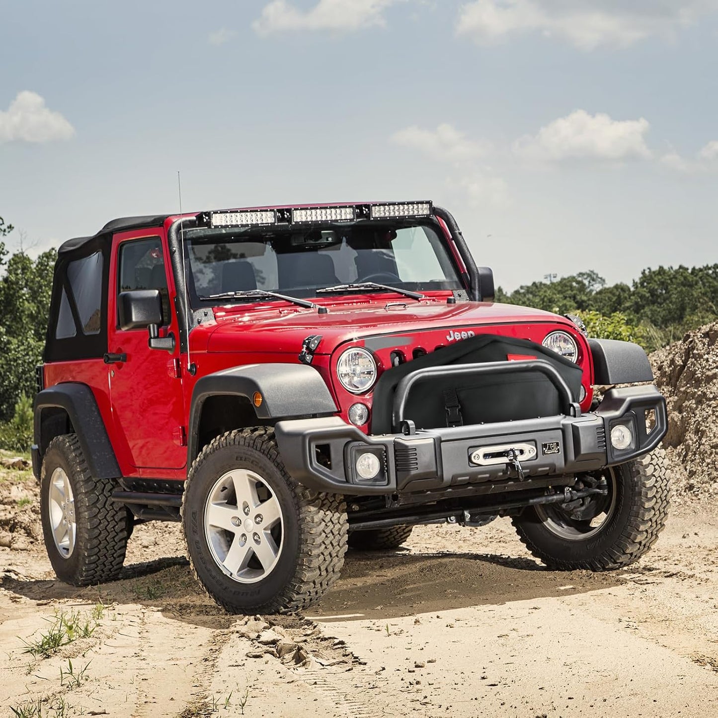 Heavy Duty Winch Cover - UV & Waterproof for up to 13500 lbs Winches