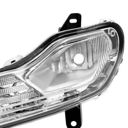 Clear Lens Front Bumper Fog Lamps for 2013-2016 Ford Escape Kuga