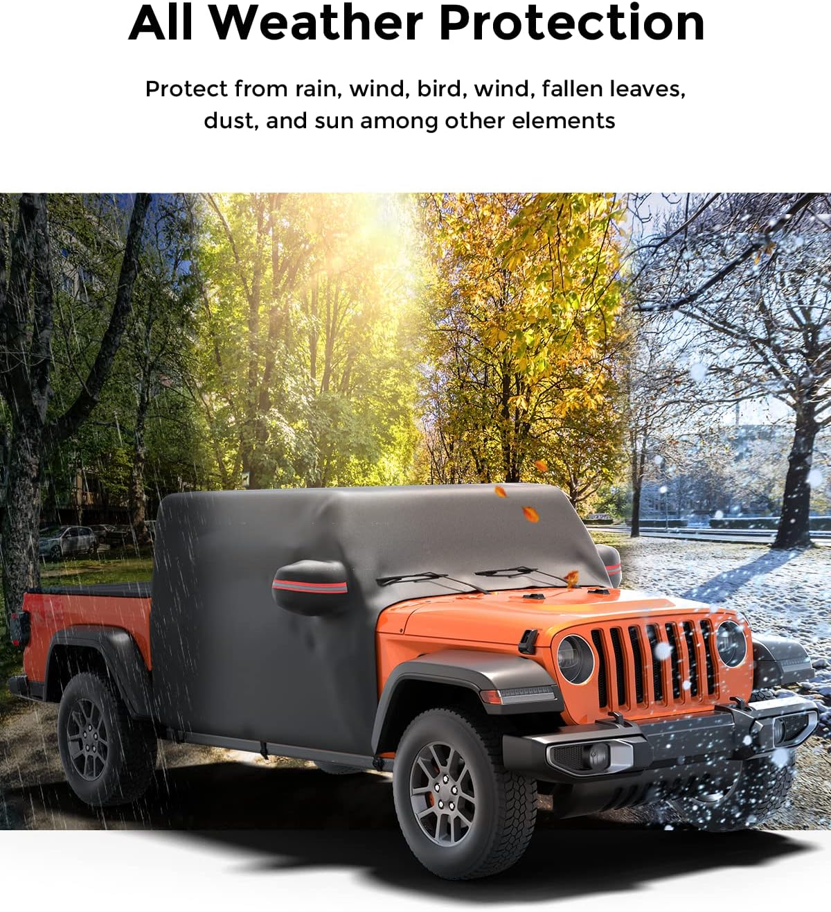 Waterproof Cab Cover Replace for 2020-2022 Jeep Gladiator JT