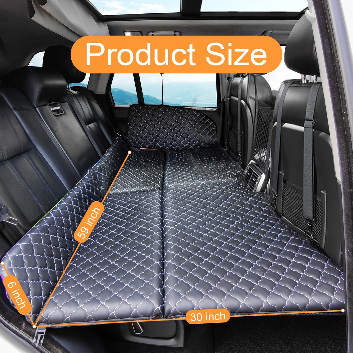 Non-Inflatable Truck Bed Air Mattress for F-150, RAM 1500, Silverado & More