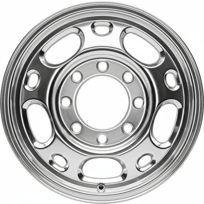 16x6.5" Polished Alloy Wheel for 1999-2010 Chevy/GMC 2500/3500 HD - ALY05079U80N