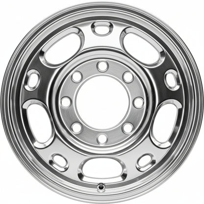 16x6.5" Polished Alloy Wheel for 1999-2010 Chevy/GMC 2500/3500 HD - ALY05079U80N