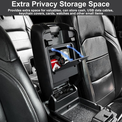 Front Under Seat Storage Organizer (2-PCS) for 2018-2026 Jeep Wrangler JL & Gladiator JT (Excludes Power Seats)
