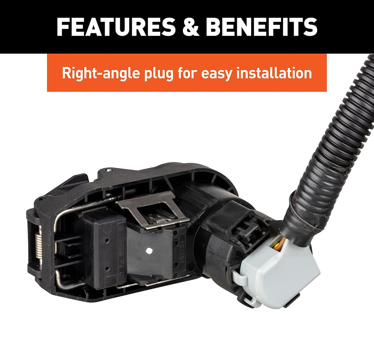 7-Foot 4/7-Pin Truck Bed Trailer Wiring Extension - 56003