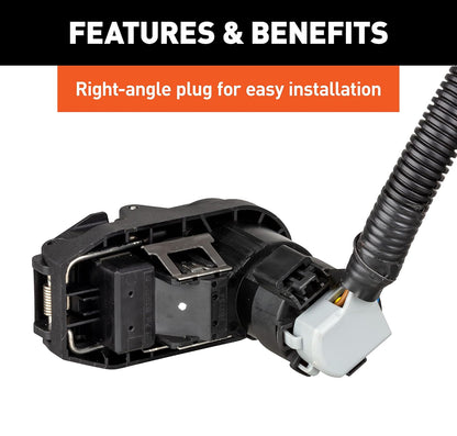 7-Foot 4/7-Pin Truck Bed Trailer Wiring Extension - 56003