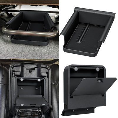 Front Under Seat Storage Organizer (2-PCS) for 2018-2026 Jeep Wrangler JL & Gladiator JT (Excludes Power Seats)