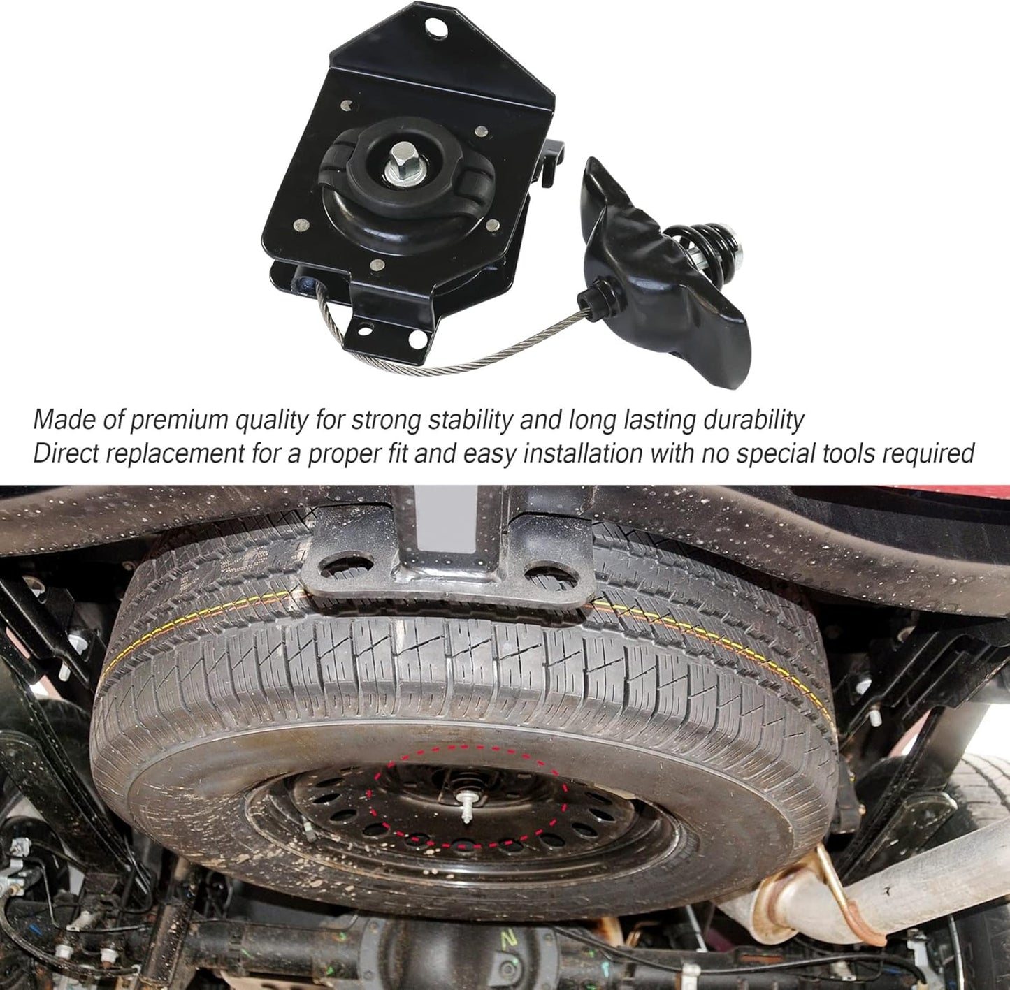Spare Tire Winch Hoist for Chevy/GMC Sierra 1500/2500 - Replaces 924-510/20870067/15703311/15866164