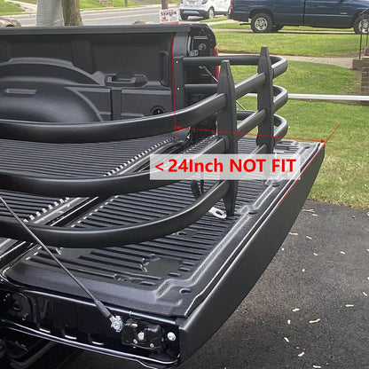 Truck Bed Extender,Fit for Ford F150/F250 7+Titan 6+Tundra 7+Sierra 3+Ram 1500/2500/3500 - OHMU