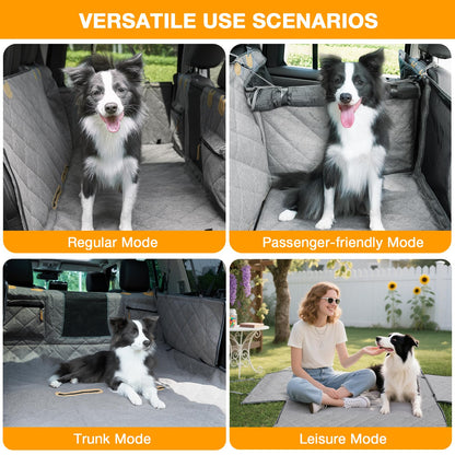 Waterproof Dog Back Seat Extender & Protector for Cars, SUVs