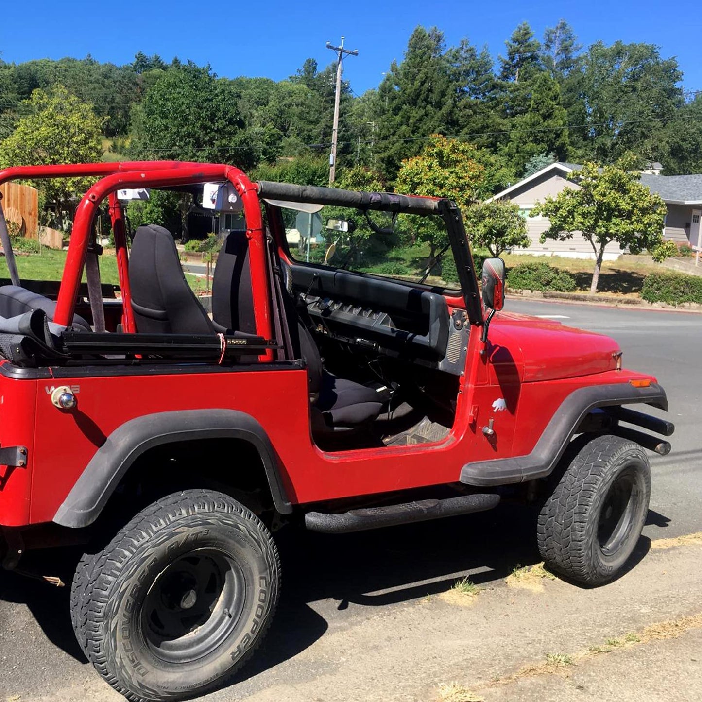 Jeep Wrangler JK JL Unlimited Hinge Side Mirrors