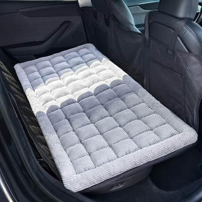 Extra-Thick Chew-Resistant Dog Bed Mat - 54"x24"x1.8" for Truck/SUV Back Seat, Grey