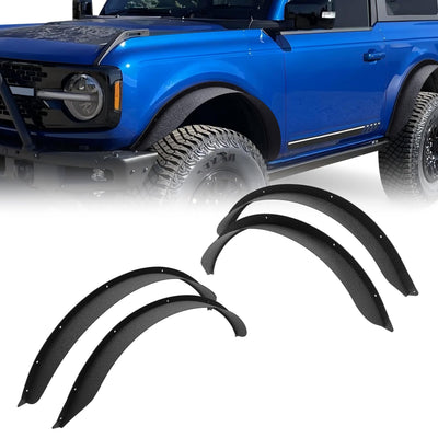 Heavy Duty Carbon Steel Fender Flares for Bronco 2-Door