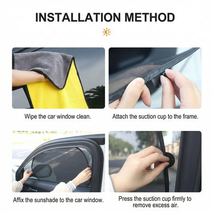 5 Pcs Car Side Window Shades for Grand Caravan, UV Protection
