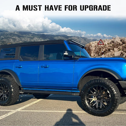 Running Boards for 2021-2026 Ford Bronco 4-Door - Side Step Bars