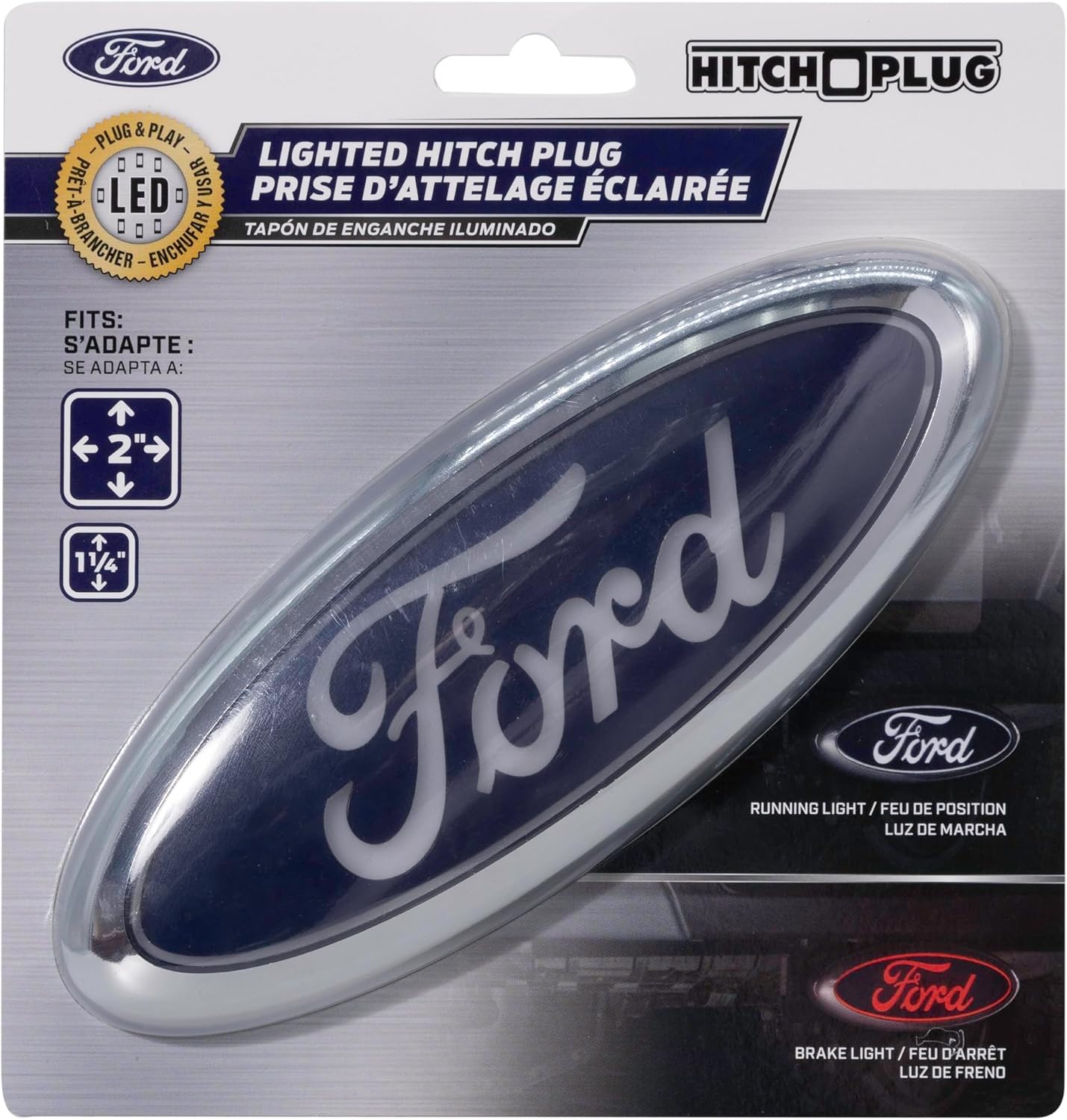 Ford Lighted Hitch Cover - 002317R01