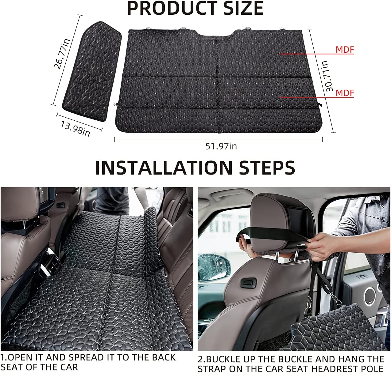 Portable SUV Non-Inflatable Car Mattress - OHMU