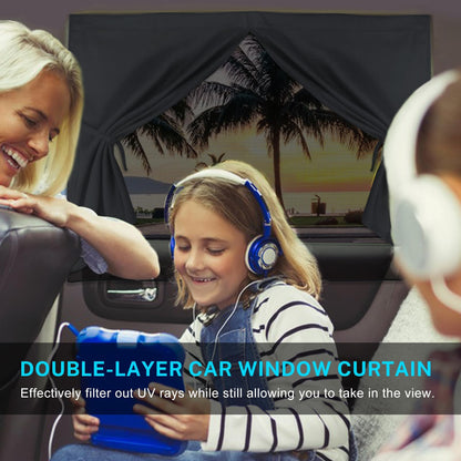 Magnetic Car Window Shades for Dodge Grand Caravan, Double Layer Sunshade