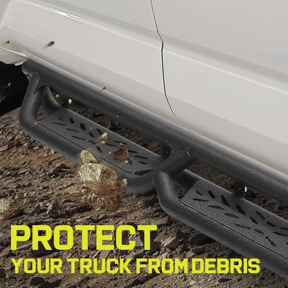 Running Boards Compatible with 2019-2025 Dodge Ram 1500 Crew Cab(Excl. Classic Model/Ram 2500 3500)