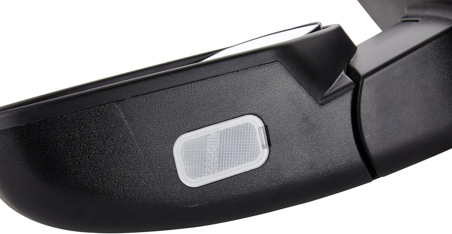 Power Heated Side Mirror (Driver Side) for 2007-2013 Chevy/GMC Trucks & Yukon - Turn Signal/Puddle Light