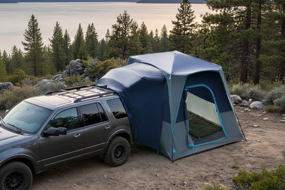 5-Person SUV Tent - Weather Resistant with Rainfly, 10'x8'x7.1' for Car/Van Camping