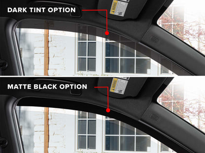 Dark Tint Side Window Deflectors for 2013-2018 Ram 1500/Classic & 2500/3500/4500/5500