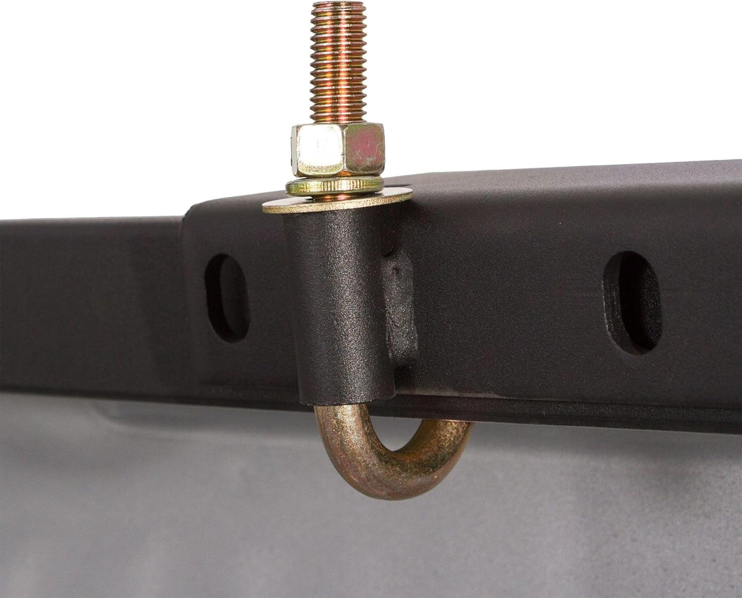 Over-Cab Truck Rack - 800 lb Capacity, Adjustable 49"-64", No-Drill Clamp-On Steel