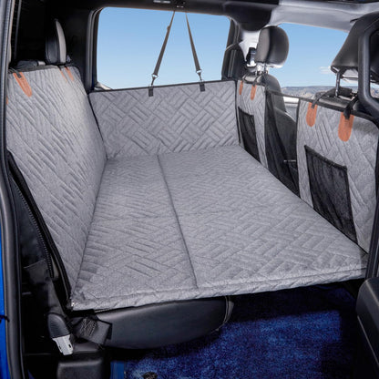 Dog Seat Cover and Bed for Trucks for F150, RAM1500, Silverado - Non-Inflatable Pet Mattress - OHMU