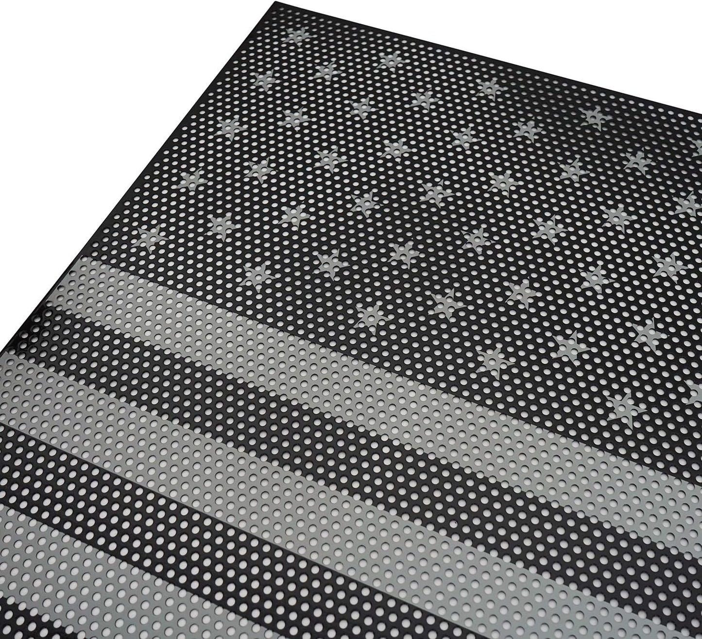 2018-2025 Jeep Gladiator JT / Wrangler JL Grille Insert - Faded US Flag Design