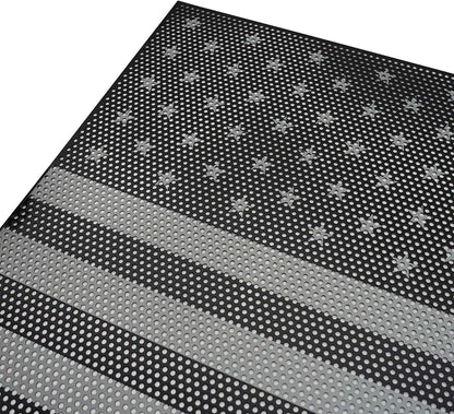 2018-2025 Jeep Gladiator JT / Wrangler JL Grille Insert - Faded US Flag Design