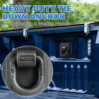 4-Pack Boxlink Tie Down Anchors for 2015-2025 Ford F-Series - Heavy Duty, Replaces FL3Z-99000A64-B & FL3Z-9928408-AB