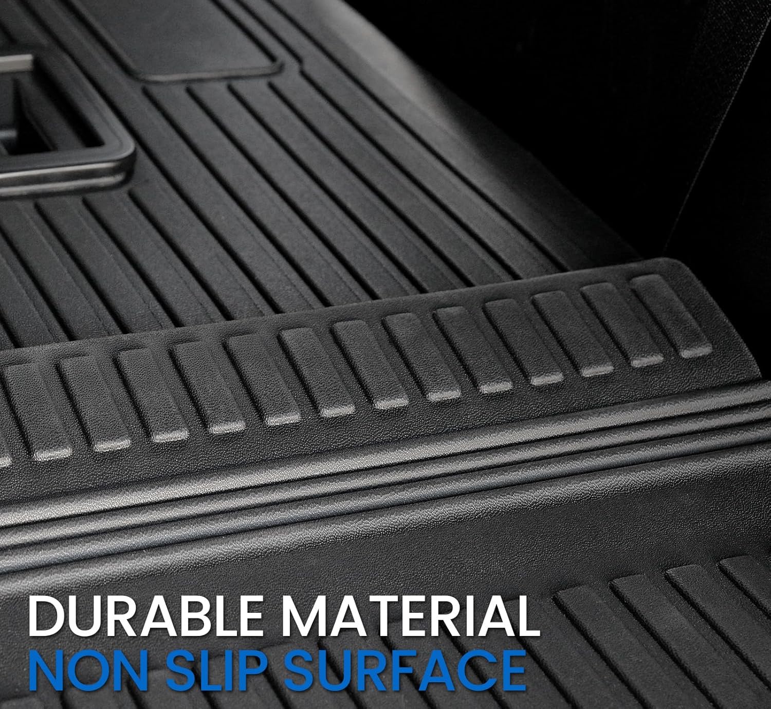 Cargo Mat Backrest Mats for 2021-2024 2025 Chevrolet Chevy Suburban/GMC Yukon XL SUV Car Mat Accessories, All Weather TPE Trunk Cargo Liner(Cargo Mat+3rd Row Backrest Mat)