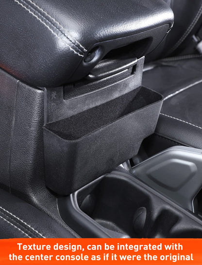 Hanging Center Console Organizer for 2018-2025 Jeep Wrangler JL & Gladiator JT (Black)