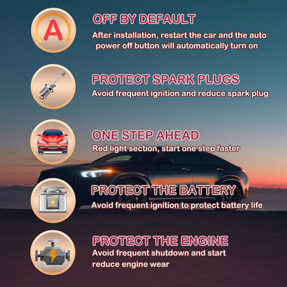 Auto Start-Stop Eliminator for 2018-2026 Jeep Wrangler JL & Gladiator JT (Plug & Play, Excludes 4XE)