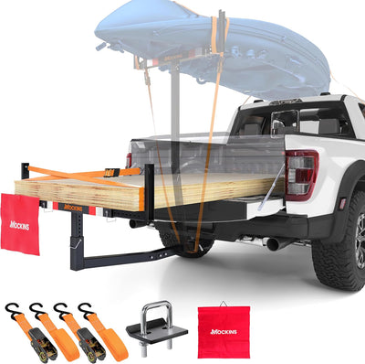 750Lbs 2-in-1 All-Weather Steel Cap Truck Bed Extender