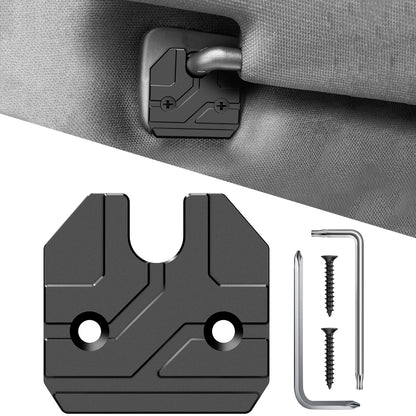 Aluminum Alloy Sun Visor Repair Kit Compatible with RAM 1500 2019-2026,2-Pack