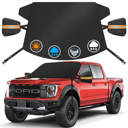 Car Windshield Snow Cover for Jeep Wrangler, Gladiator, Bronco