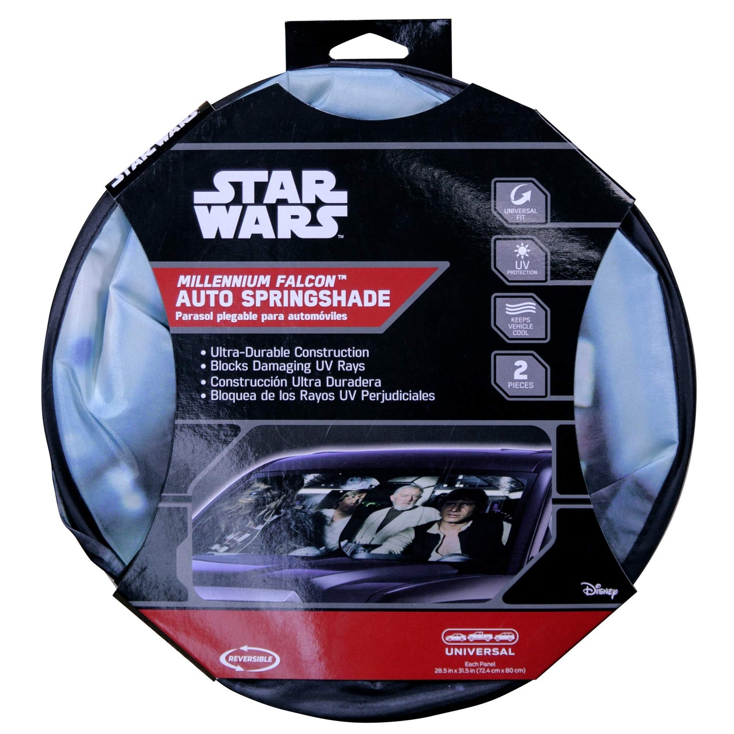 Star Wars Millennium Falcon Car Window Sunshade