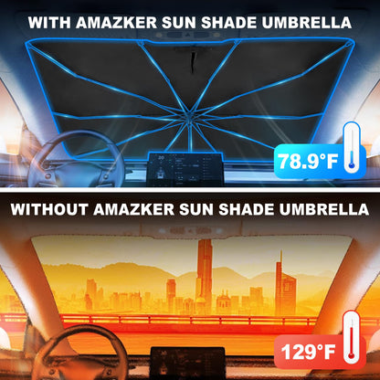 Car Windshield Sun Shade Umbrella, UV Blocker