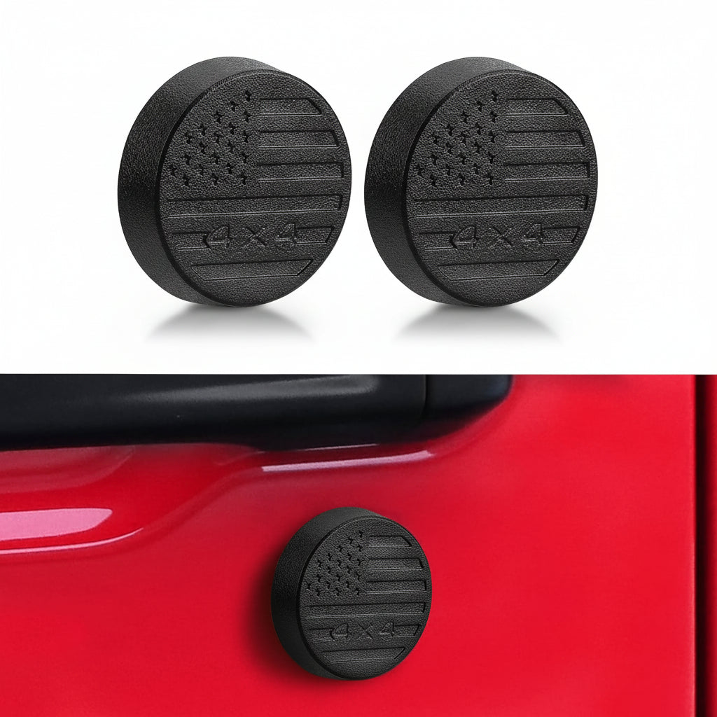 Magnetic Keyhole Covers for 2018-2026 Jeep Wrangler JL & Gladiator JT