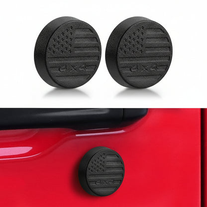 Magnetic Keyhole Covers for 2018-2026 Jeep Wrangler JL & Gladiator JT