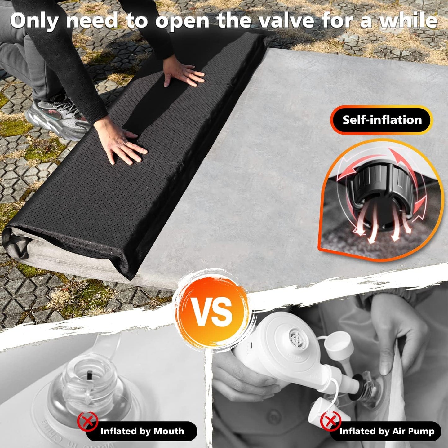 Portable Pickup Truck Car Foam Mat Camping Mattress