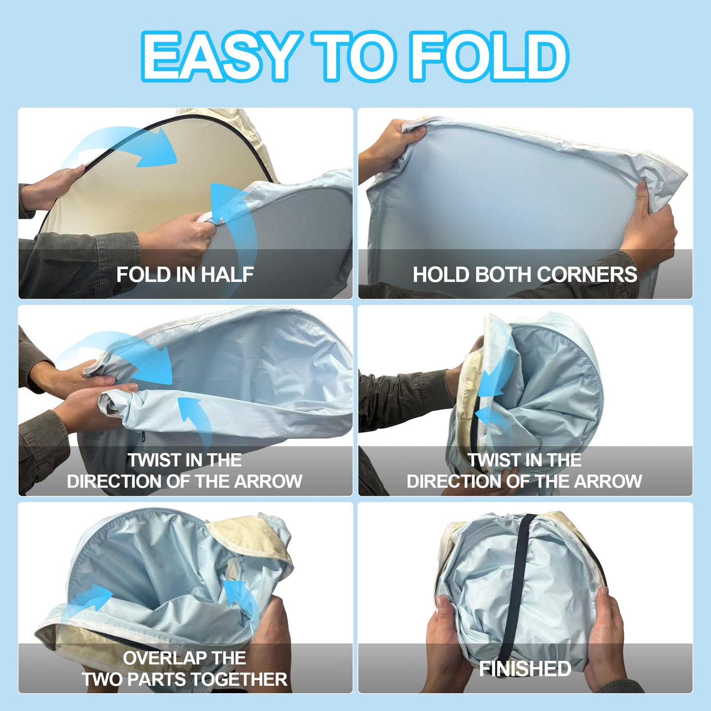 Toyota Tacoma Custom Fit Foldable Windshield Sun Shade
