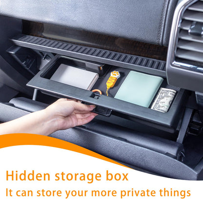 Glove Box Organizer Tray for 2015-2020 Ford F-150 - ABS Interior Accessory