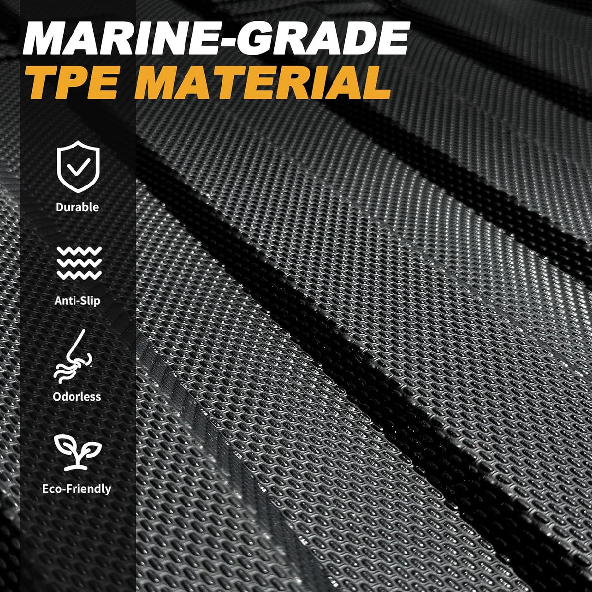 5FT Truck Bed Mat with Raised Edge for 2023 2024 Chevy Colorado/GMC Canyon Accessories